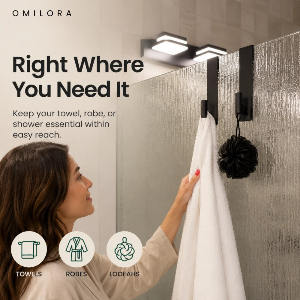 Glassline Shower Door Hook