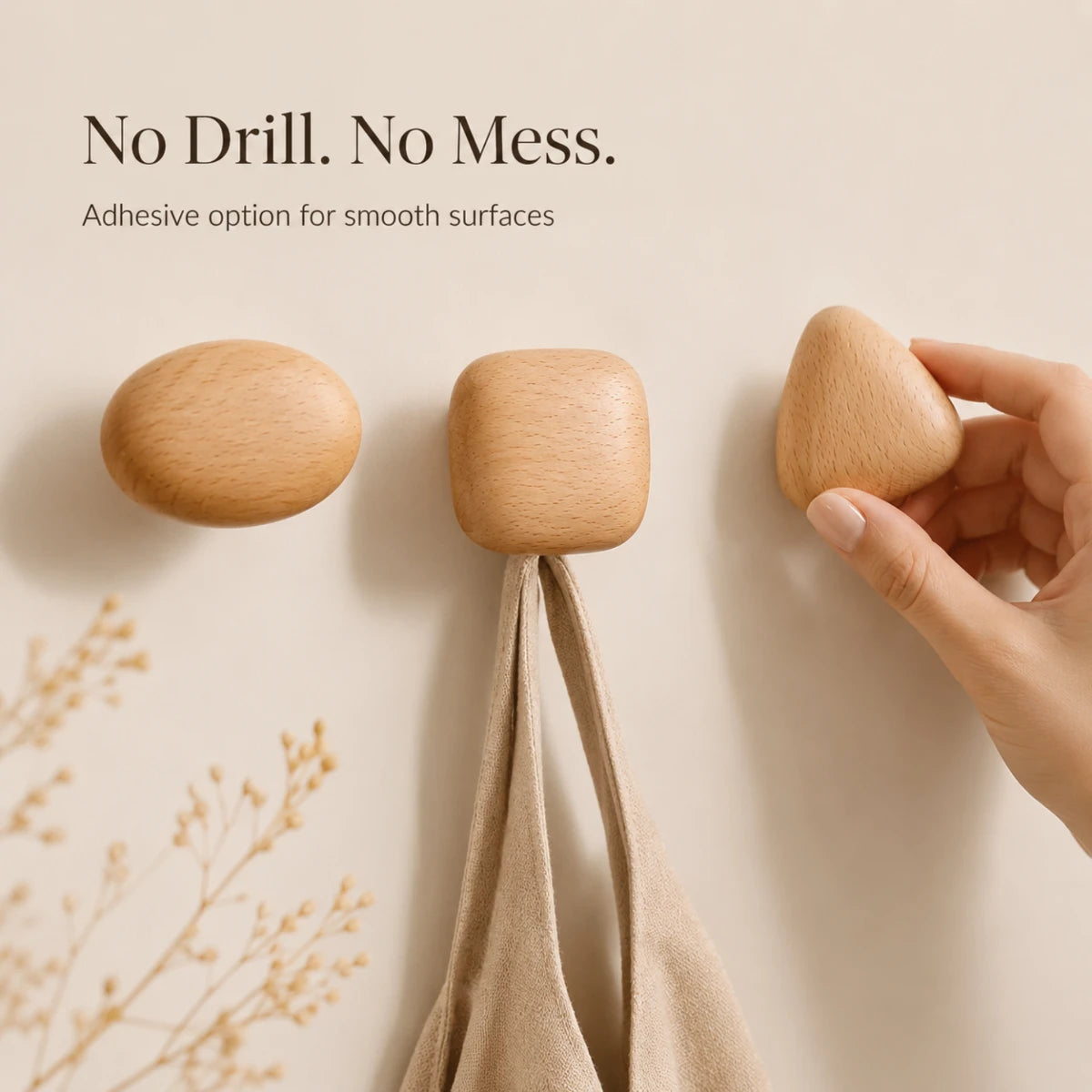 Noreva Wood Hooks