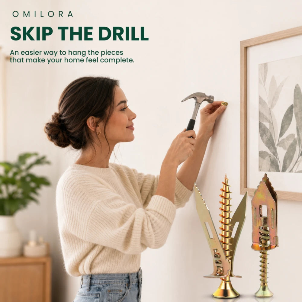 No-Drill Wall Anchor Kit