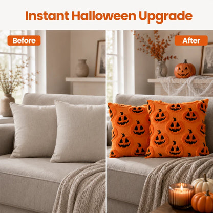 Plush Halloween Pillow Covers
