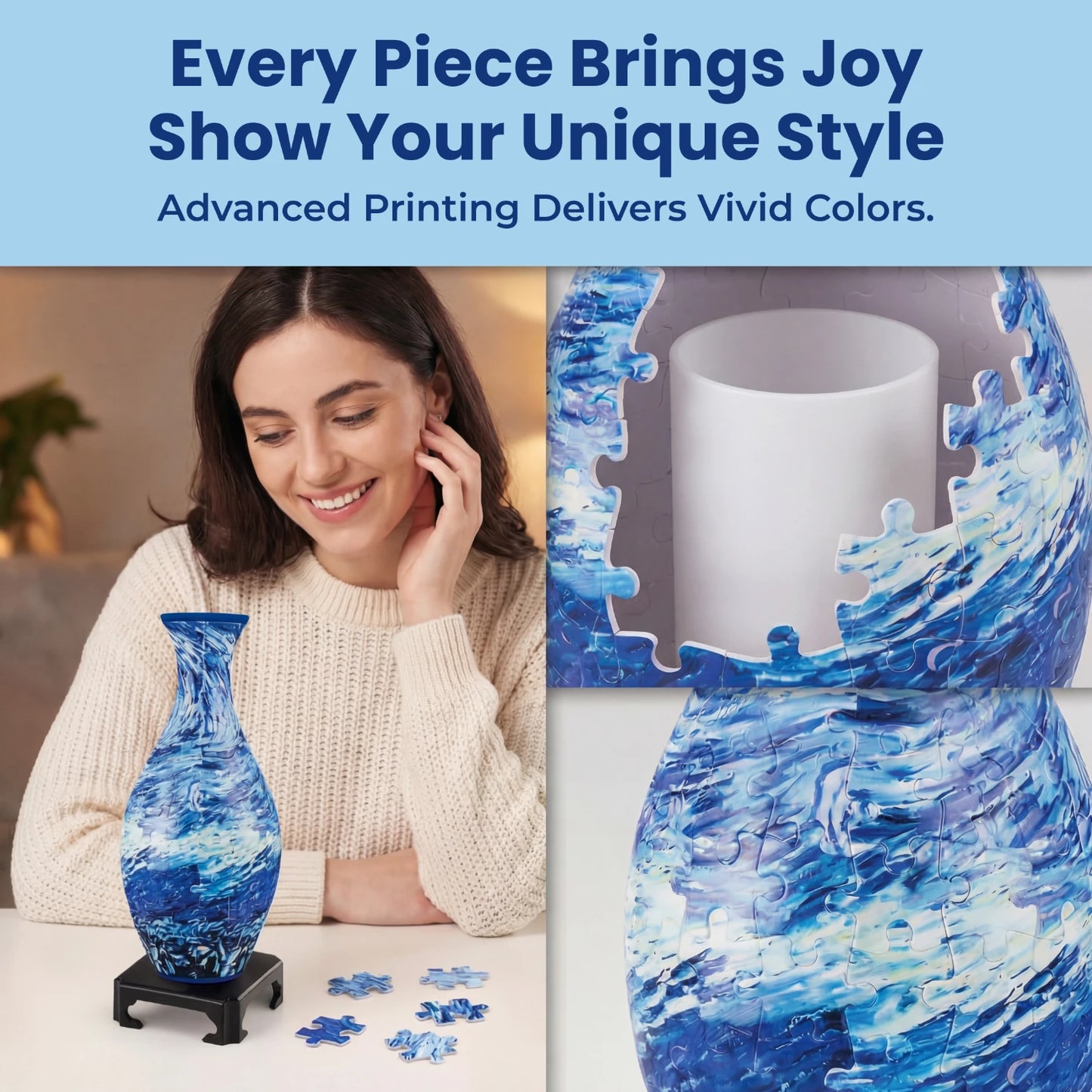 Artisan Puzzle Vase