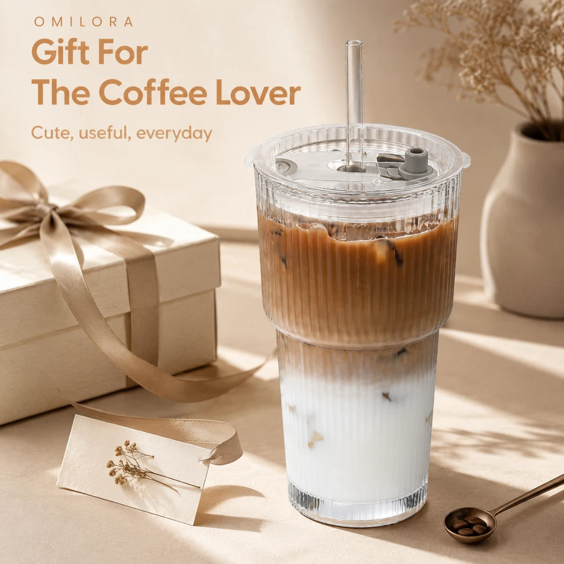 Vela Straw Coffee Cup