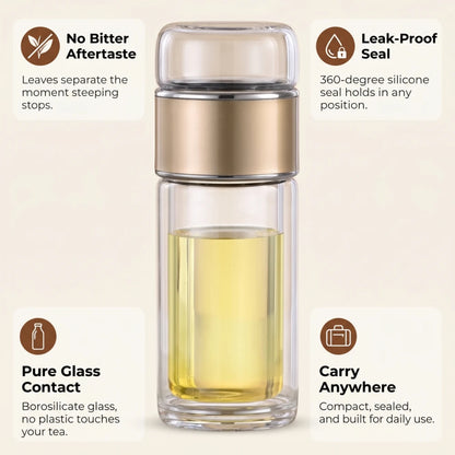 Sakino Glass Tea Infuser - Limited Time Offer
