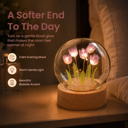 Elara Glowing Tulip Lamp