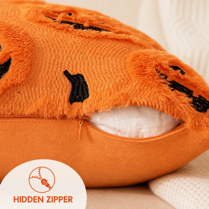 Plush Halloween Pillow Covers