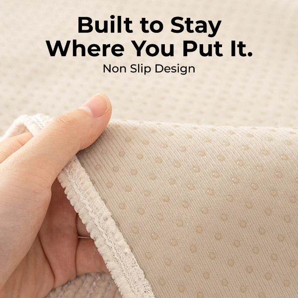 Plush Non-Slip Sofa Cover