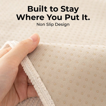 Plush Non-Slip Sofa Cover