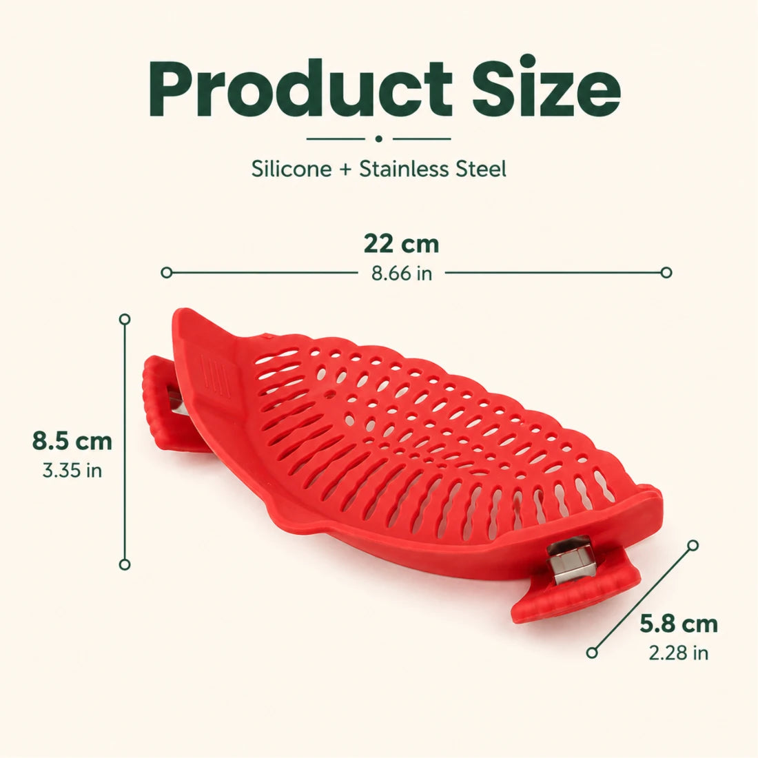 Tavira Clip-On Strainers