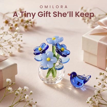 Marielle Bird Glass Bouquet