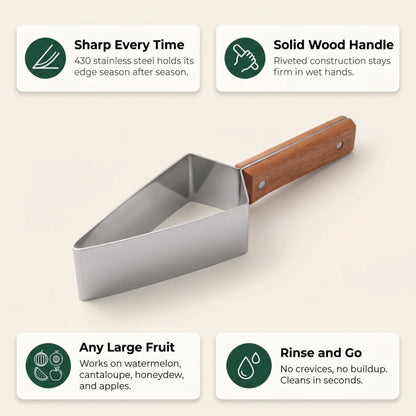 Stainless Steel Melon Slicer - Limited Time Offer