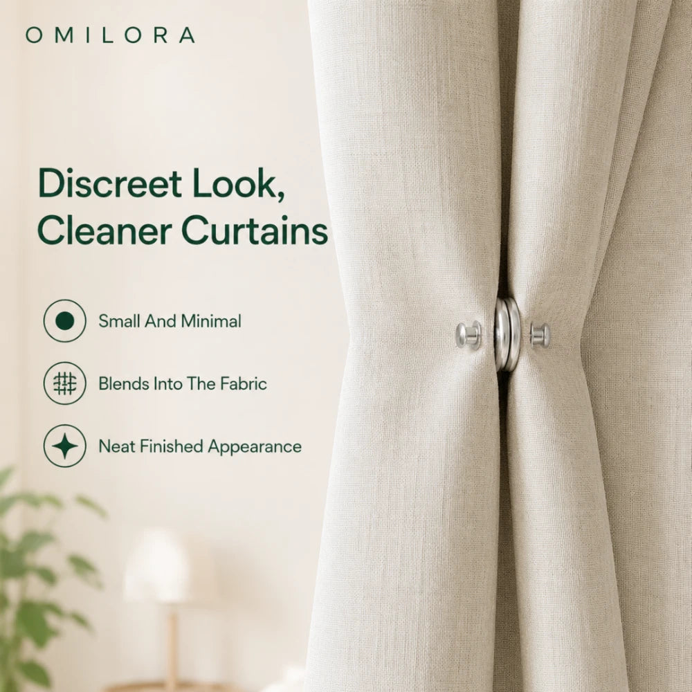 Noirhold Magnetic Curtain Buttons