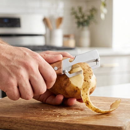 SliceWood Stainless Steel Peeler - Limited Time Offer