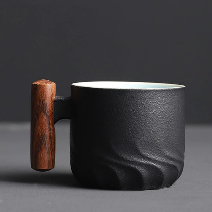 Siena Wood Handle Cup
