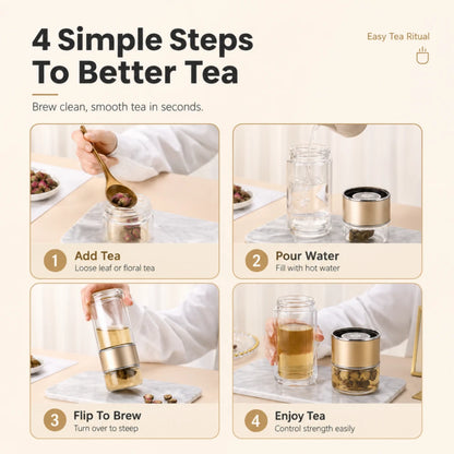 Sakino Glass Tea Infuser - Limited Time Offer