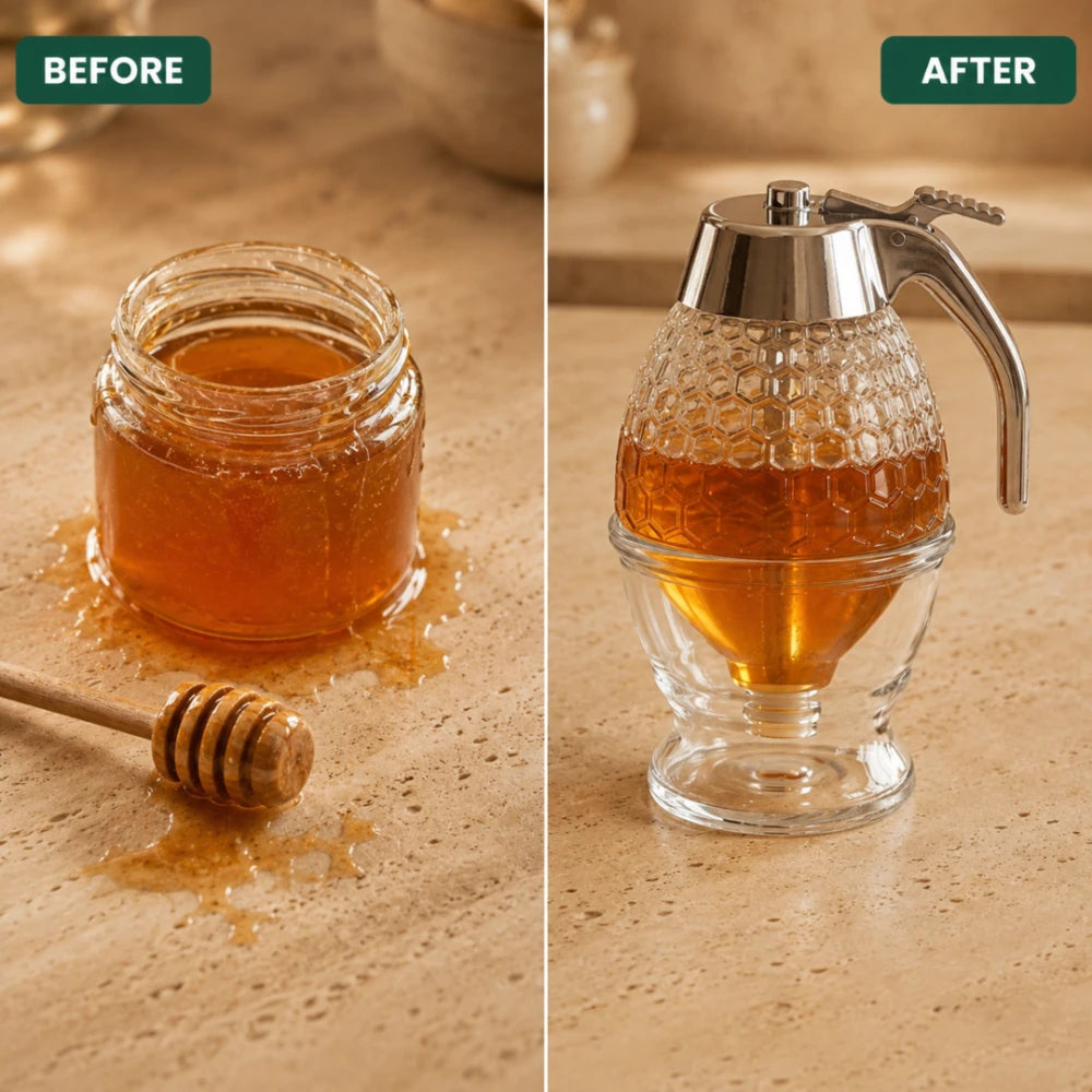 Siena Honey Dispenser