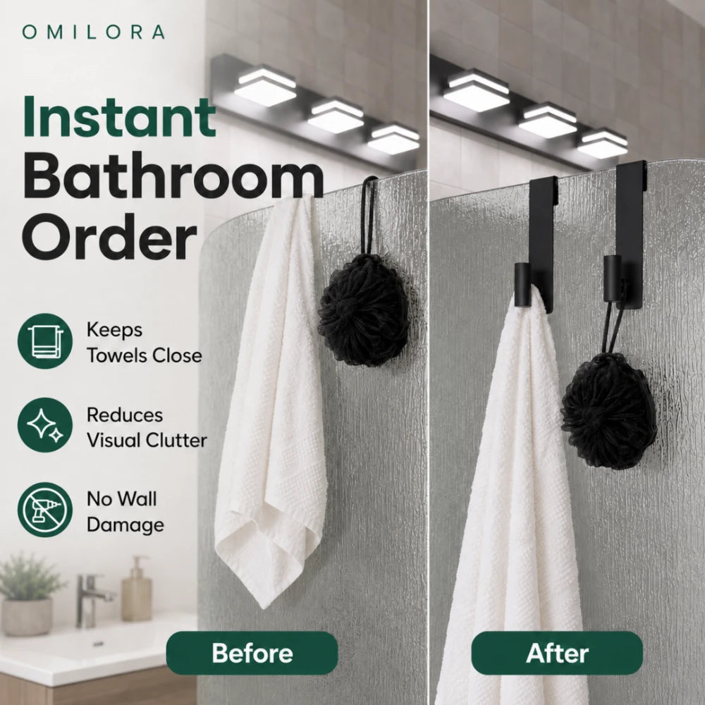 Glassline Shower Door Hook