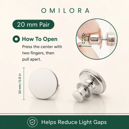Noirhold Magnetic Curtain Buttons