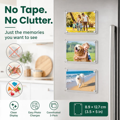 Magnetic Acrylic Photo Frames