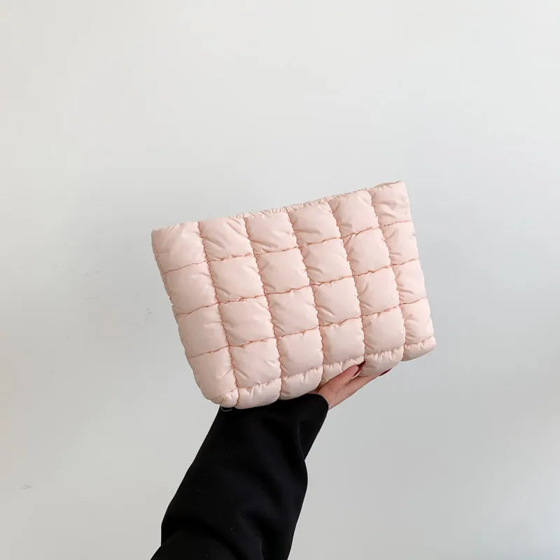 Quilted Cosmetic Bag