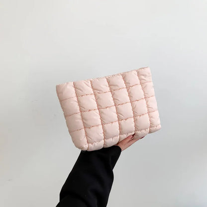 Quilted Cosmetic Bag