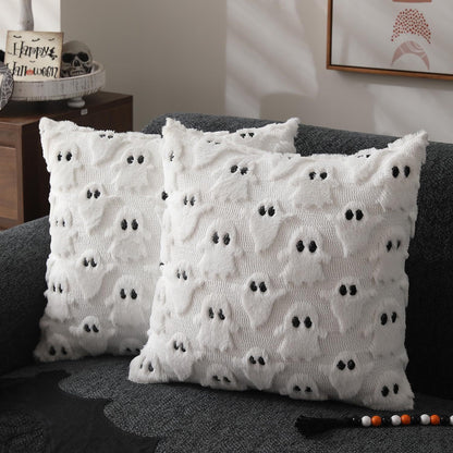 Plush Halloween Pillow Covers