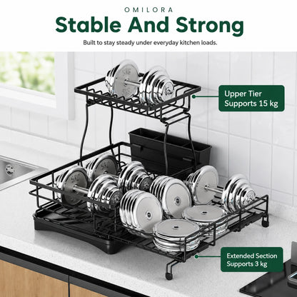 Tavola Expandable Dish Drying Rack