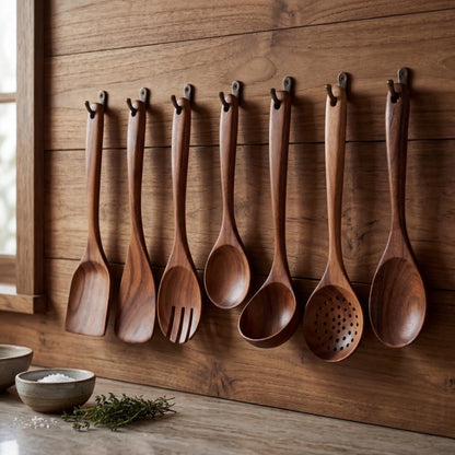 Nordhaven Teak Utensil Set