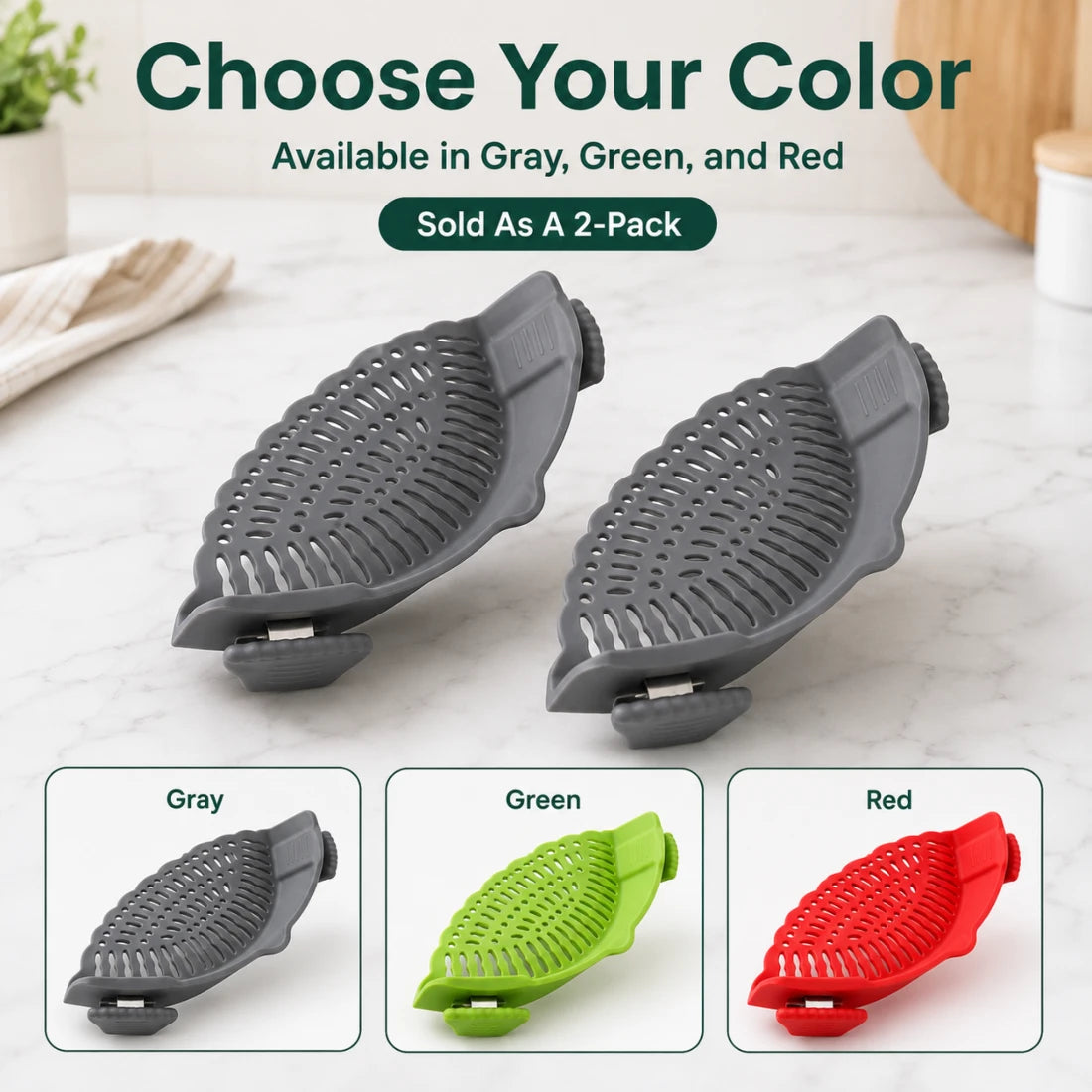 Tavira Clip-On Strainers