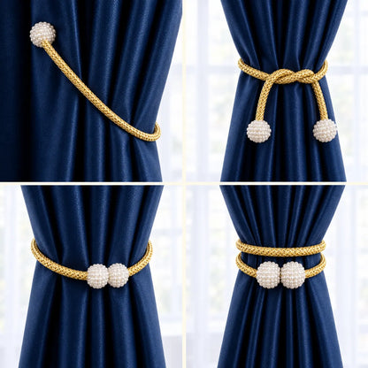 Aurelle Magnetic Curtain Tiebacks