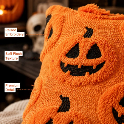 Plush Halloween Pillow Covers