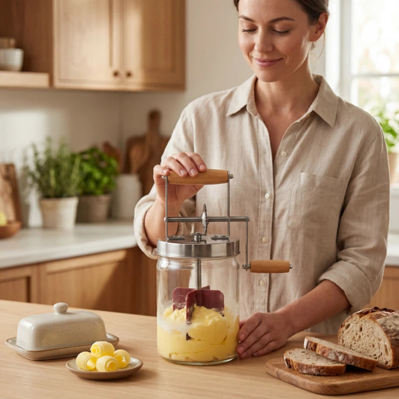 Homemade Butter Churner - Limited Time Offer