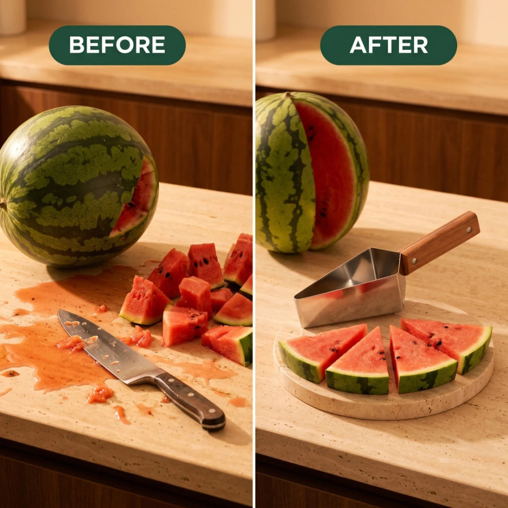 Stainless Steel Melon Slicer - Limited Time Offer