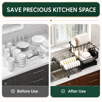 Tavola Expandable Dish Drying Rack