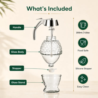 Siena Honey Dispenser
