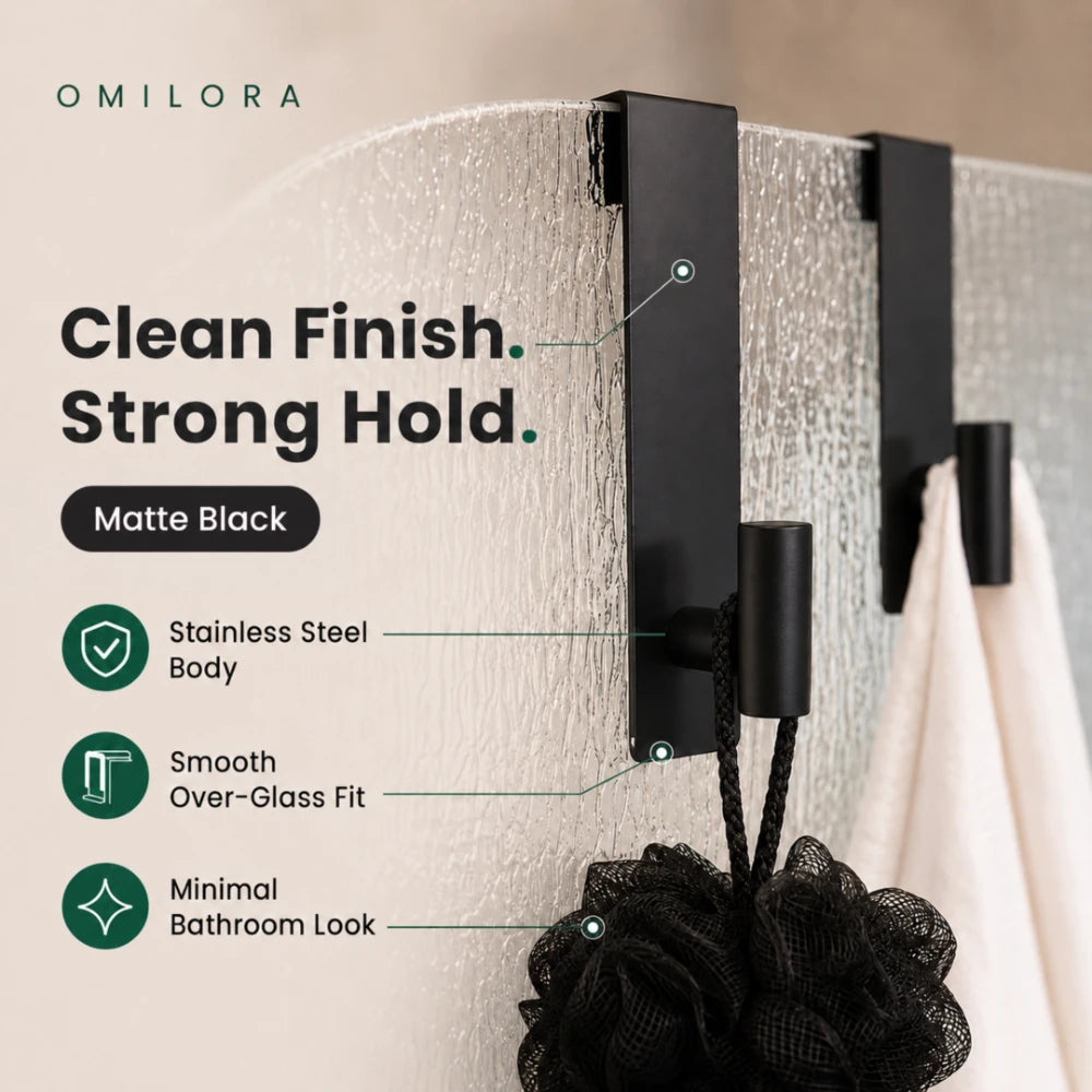 Glassline Shower Door Hook