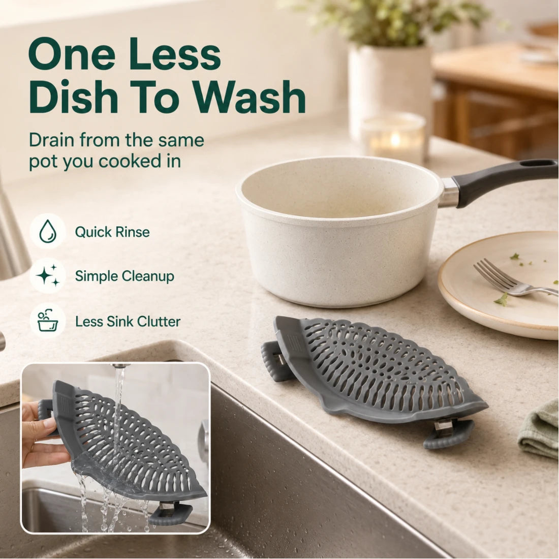 Tavira Clip-On Strainers