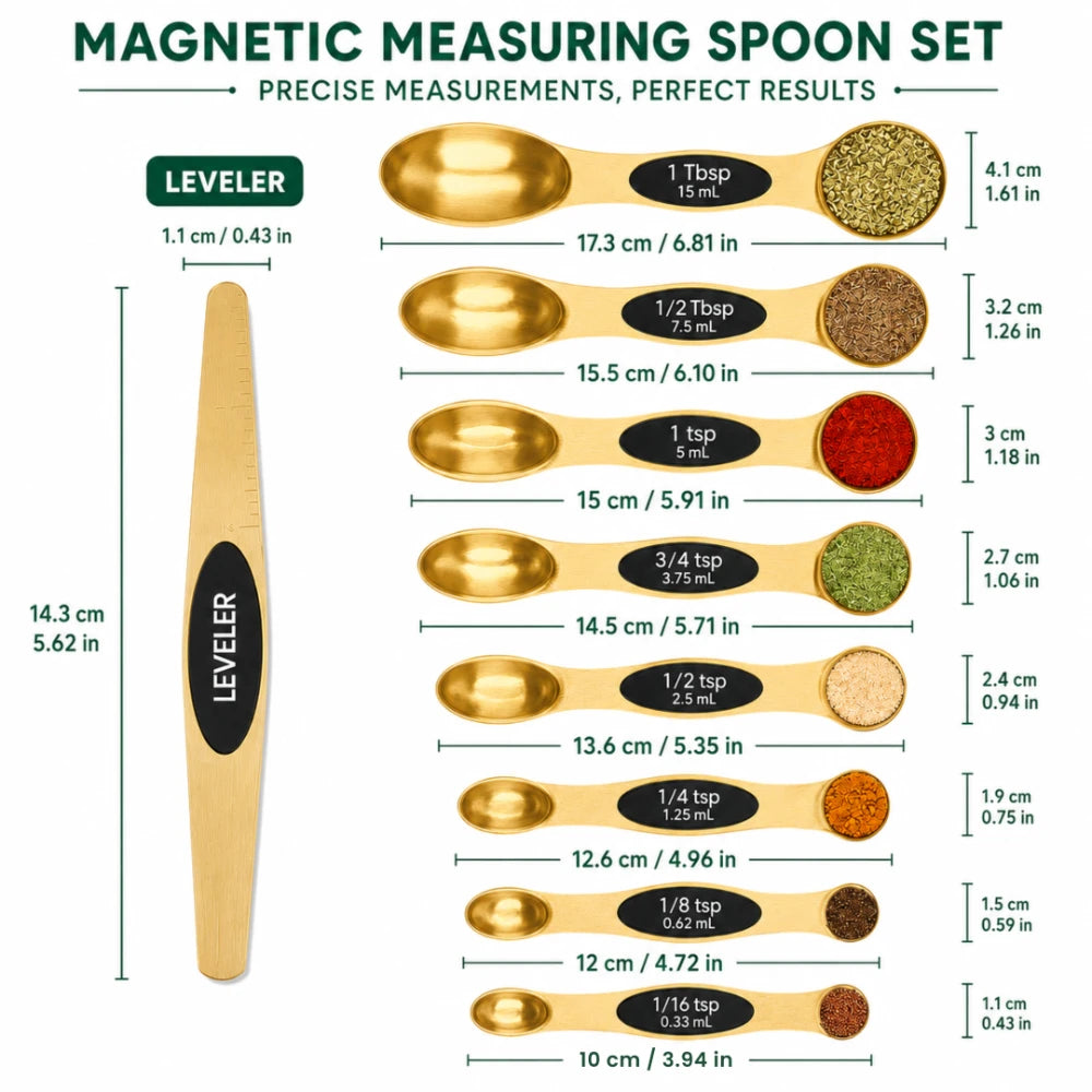 Liora Magnetic Spoon Set