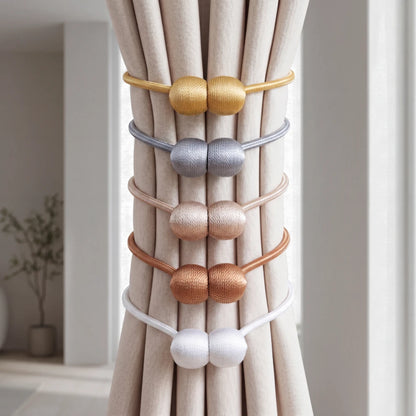 Corette Woven Magnetic Tiebacks