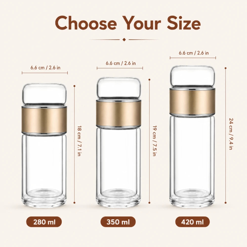Sakino Glass Tea Infuser - Limited Time Offer