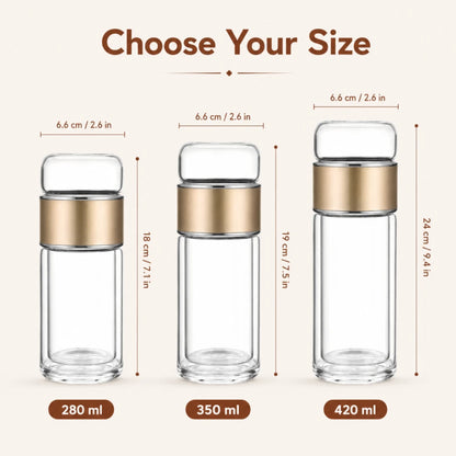 Sakino Glass Tea Infuser - Limited Time Offer