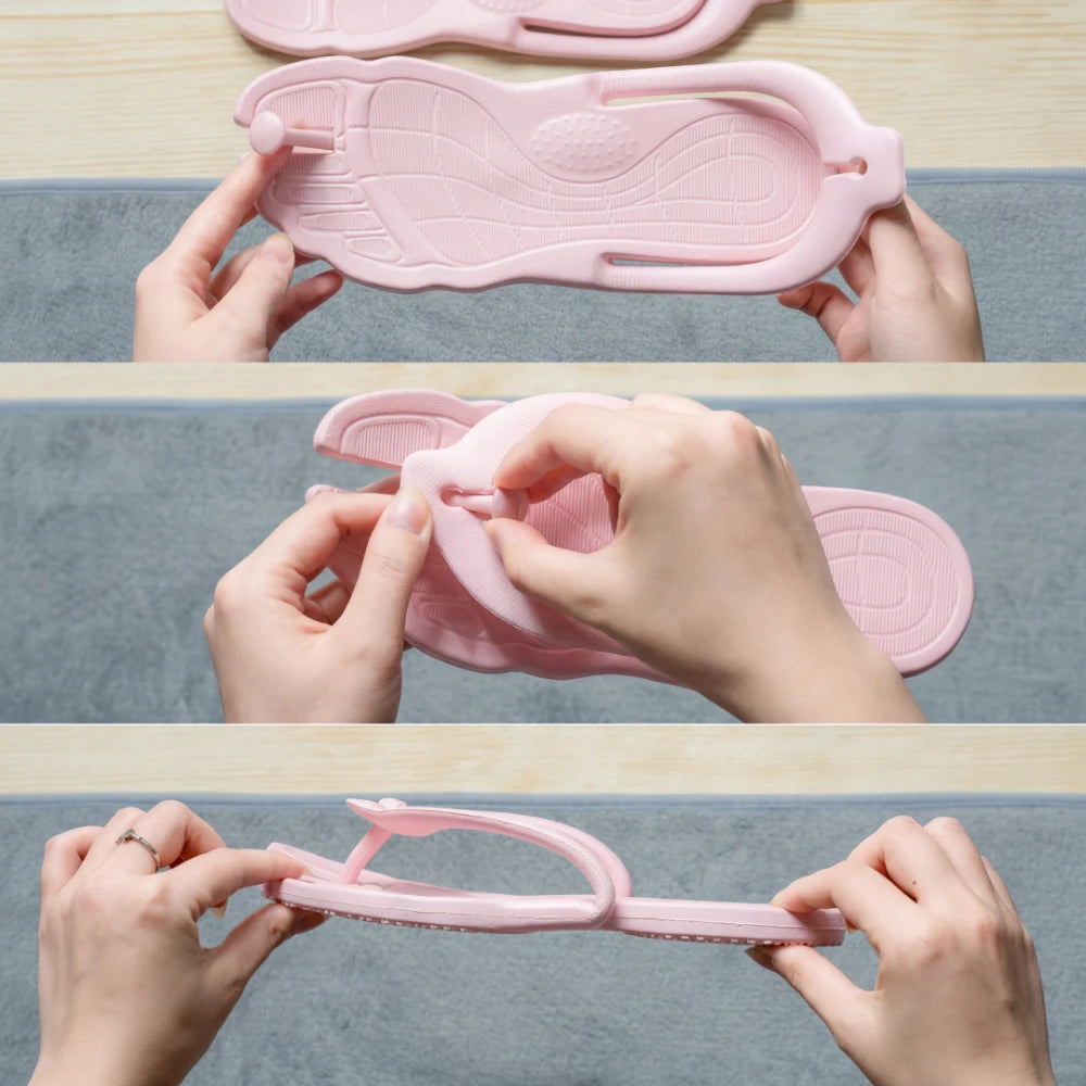 FoldFlat Travel Flip Flops - Limited Time Offer