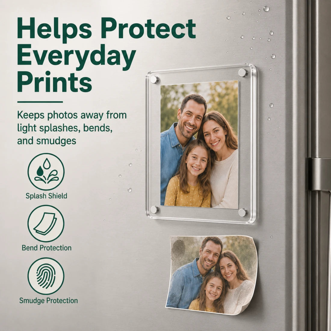 Magnetic Acrylic Photo Frames