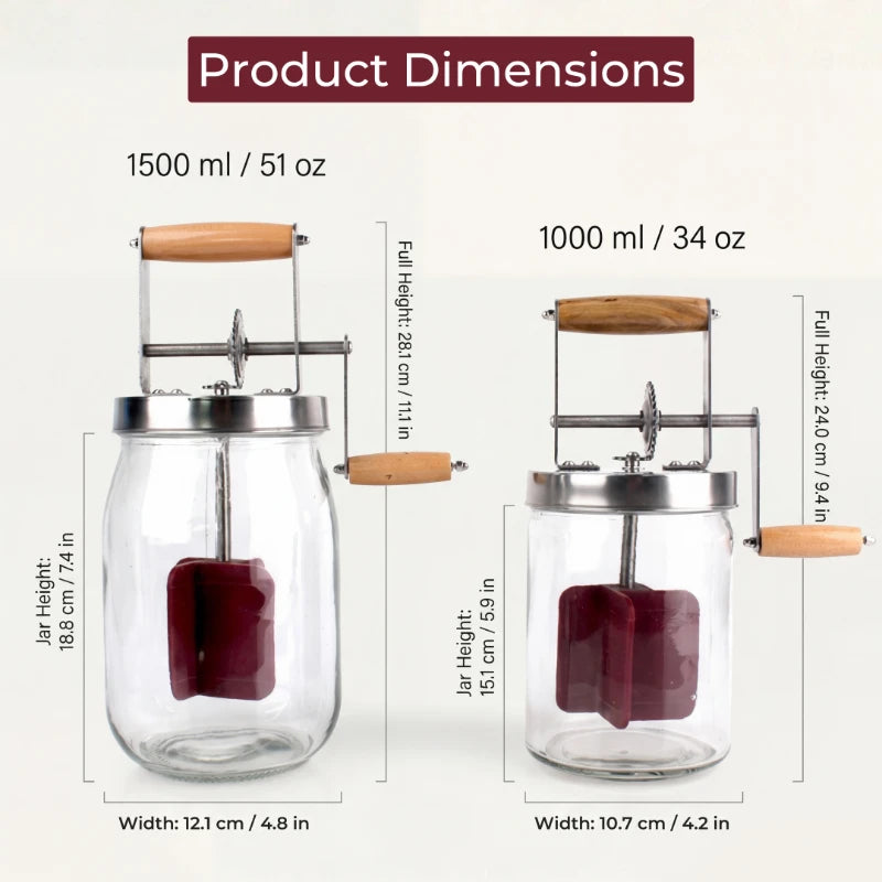 Homemade Butter Churner - Limited Time Offer