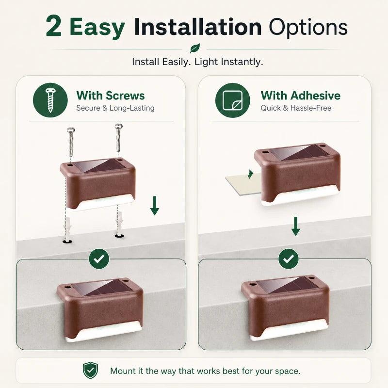 Outdoor Solar Deck Edge Light - Limited Time Offer