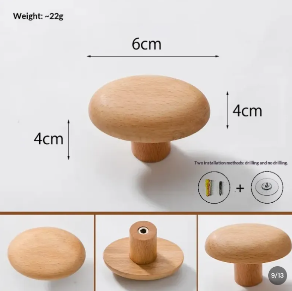 Noreva Wood Hooks