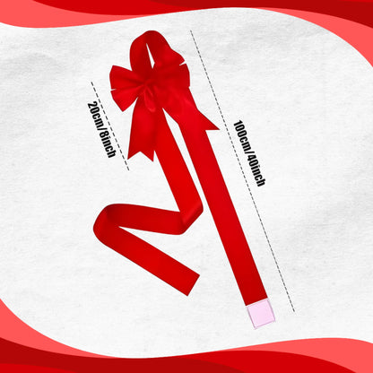 Holiday Cabinet Bows