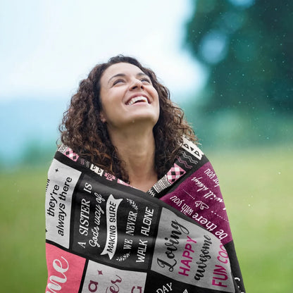 Forever Connected Sister Blanket