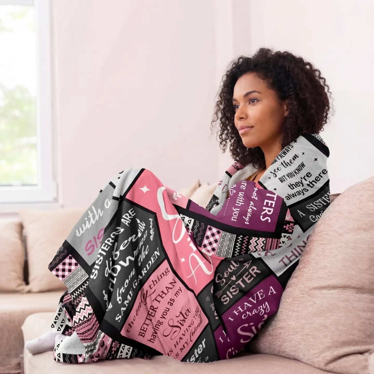 Forever Connected Sister Blanket