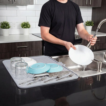 SelfDrain Silicone Mat