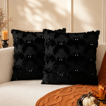 Plush Halloween Pillow Covers